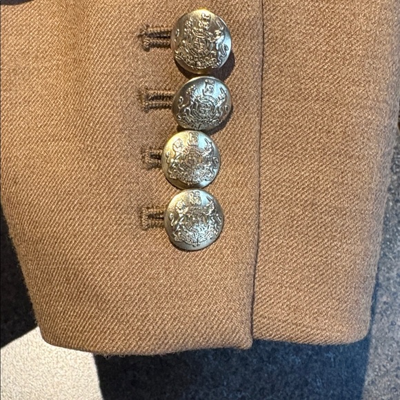 J. Crew Women's Wool-Blend, Lined, Camel Blazer, size 00 - Picture 7 of 9